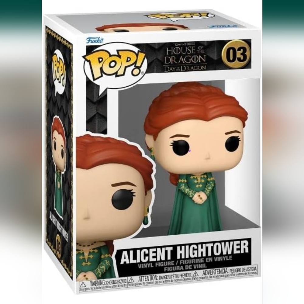 Funko POP-Game of Thrones- House of the Dragons Alicent Hightower #03 NIB